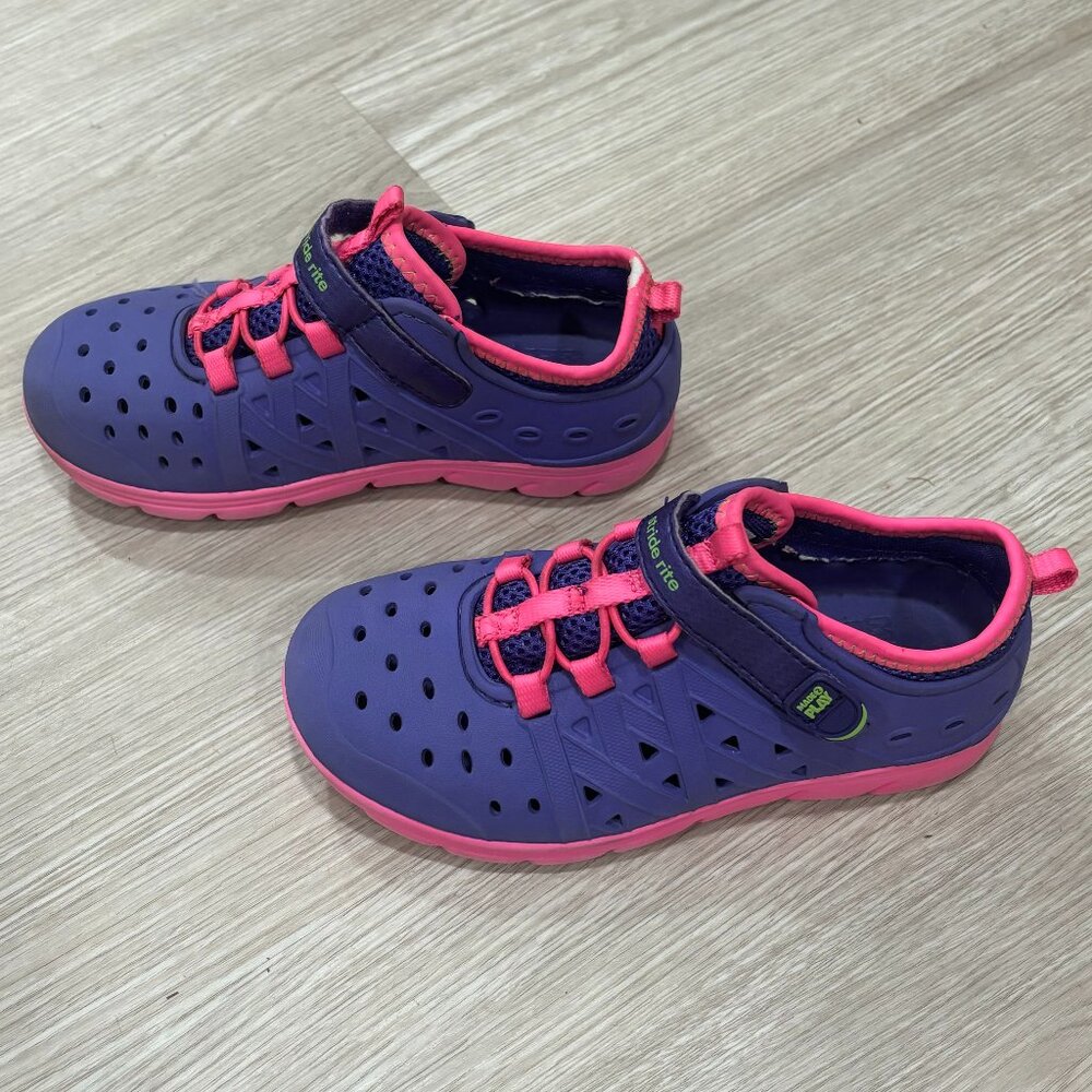 STRIDE RITE Made 2 Play Girl's Phibian Wet/Dry Shoe - Kids Size 12 US